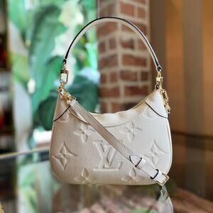 LOUIS VUITTON Bagatelle NM Empreinte Monogram Giant Crossbody Bag